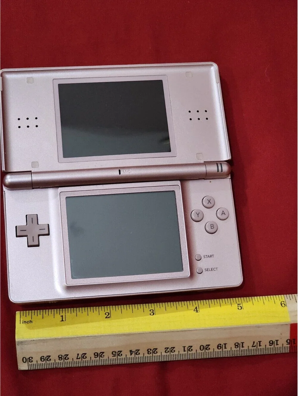 Nintendo DS Lite Pink USG-001 Handheld UNTESTED
